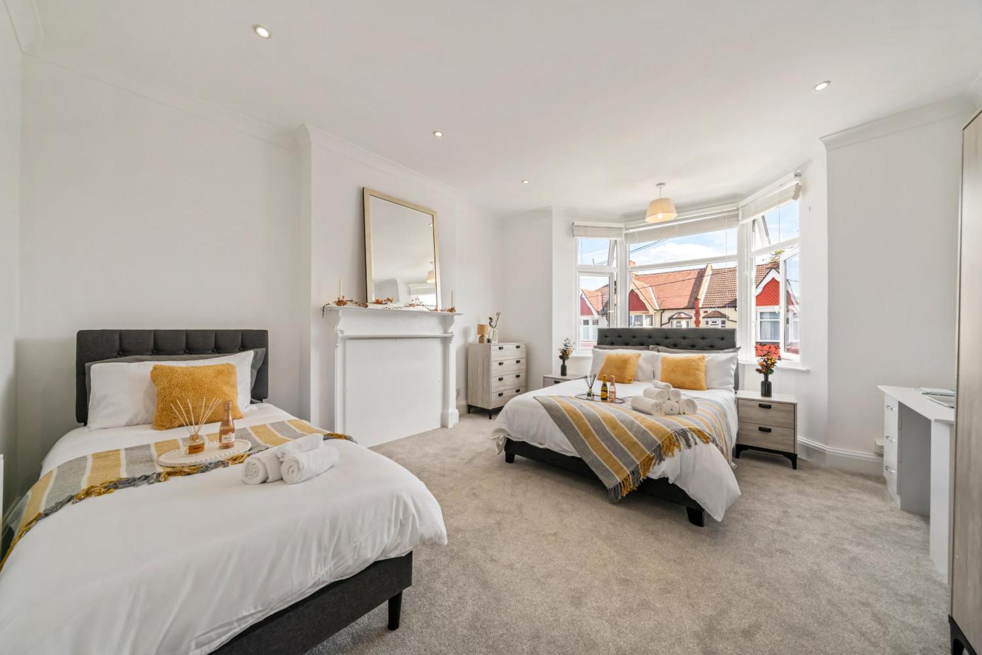 2025 Award Winning - 2 Bedroom Luxury Apartment Next To Wembley Stadium لندن المظهر الخارجي الصورة